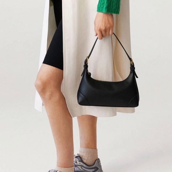 Mango Black Baguette Bag - Picture 7 of 7